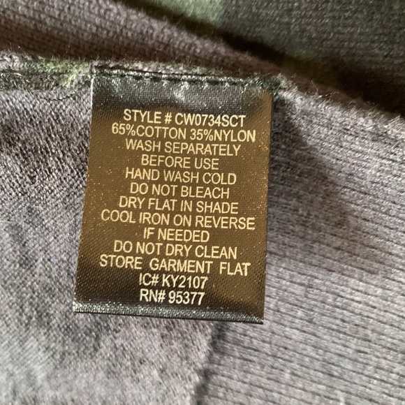 3-$30 NWT Sanctuary long camouflage open front small cardigan - Picture 6 of 6